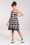 Oopsie Daisy Tank Dress by Hell Bunny