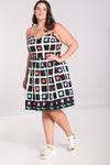 Oopsie Daisy Tank Dress by Hell Bunny