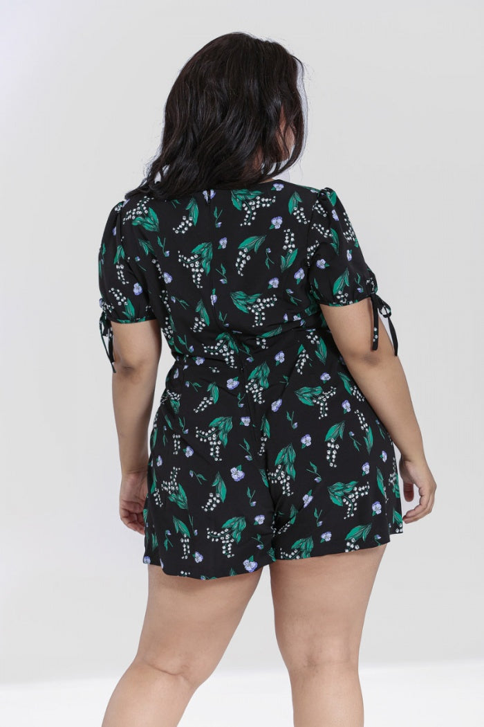 Good Luck Romper by Hell Bunny