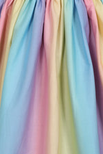 Halo Pastel Rainbow Ombre 50's Skirt by Hell Bunny