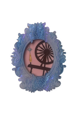 Spinning Wheel Sleeping Beauty Brooch by Daisy Jean