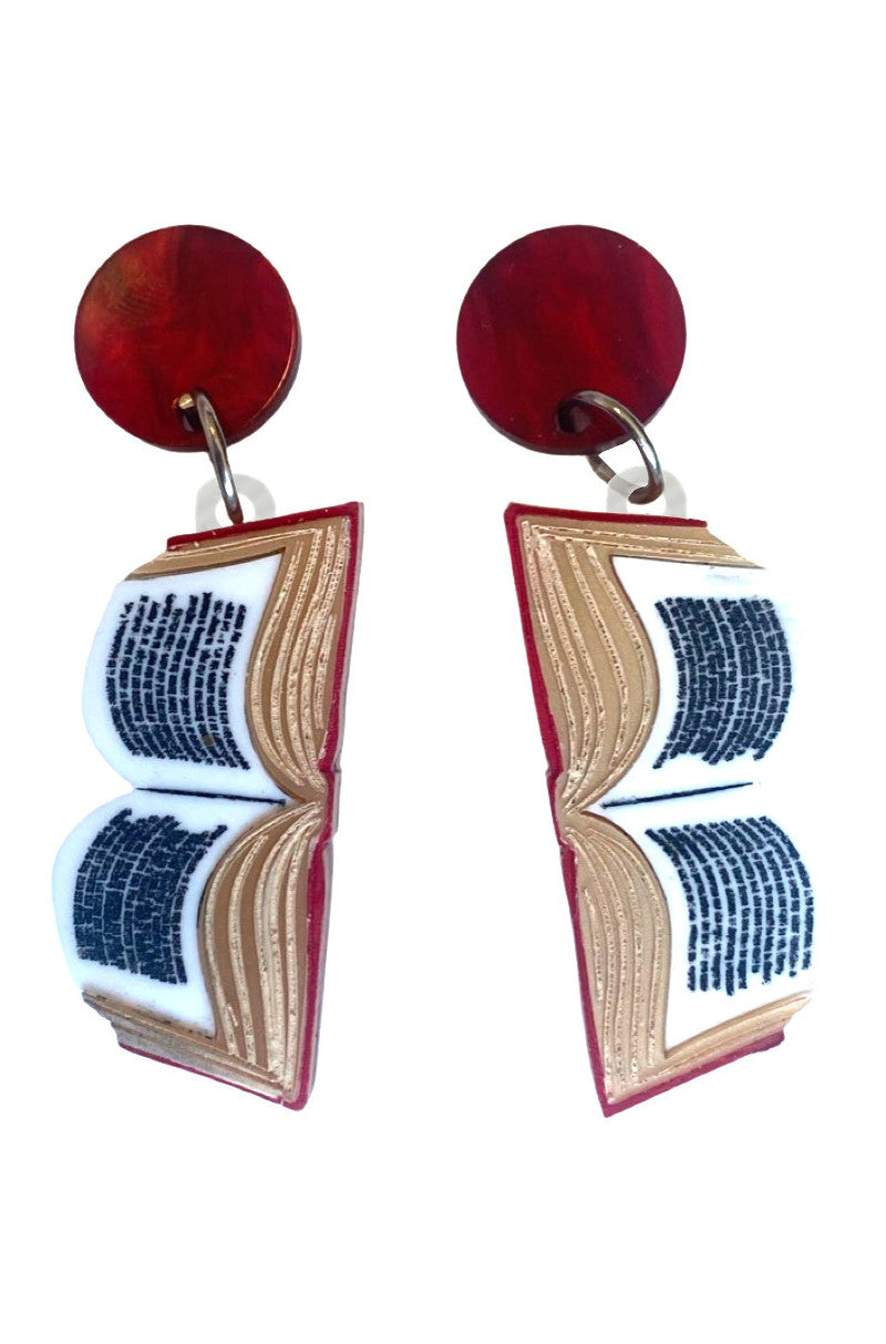 Between the Lines Earrings by Daisy Jean