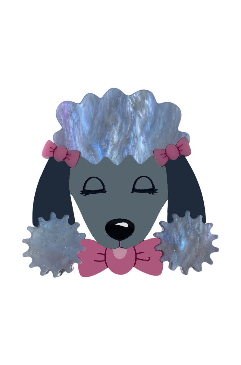 Polly the Poodle Brooch by Daisy Jean
