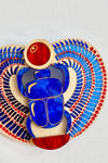 Sacred Scarab Brooch by Daisy Jean Florals