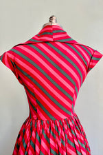 Berry Stripe Judy Dress by Collectif