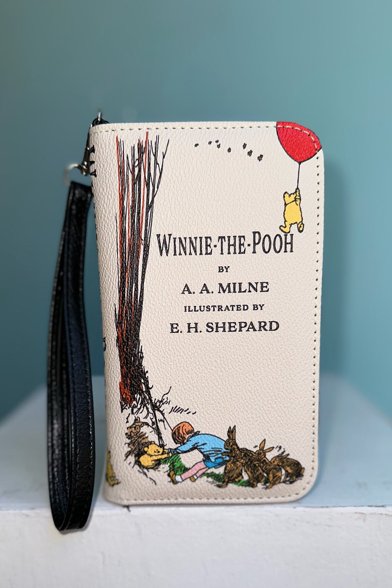 Beige Winnie the Pooh Book Wallet