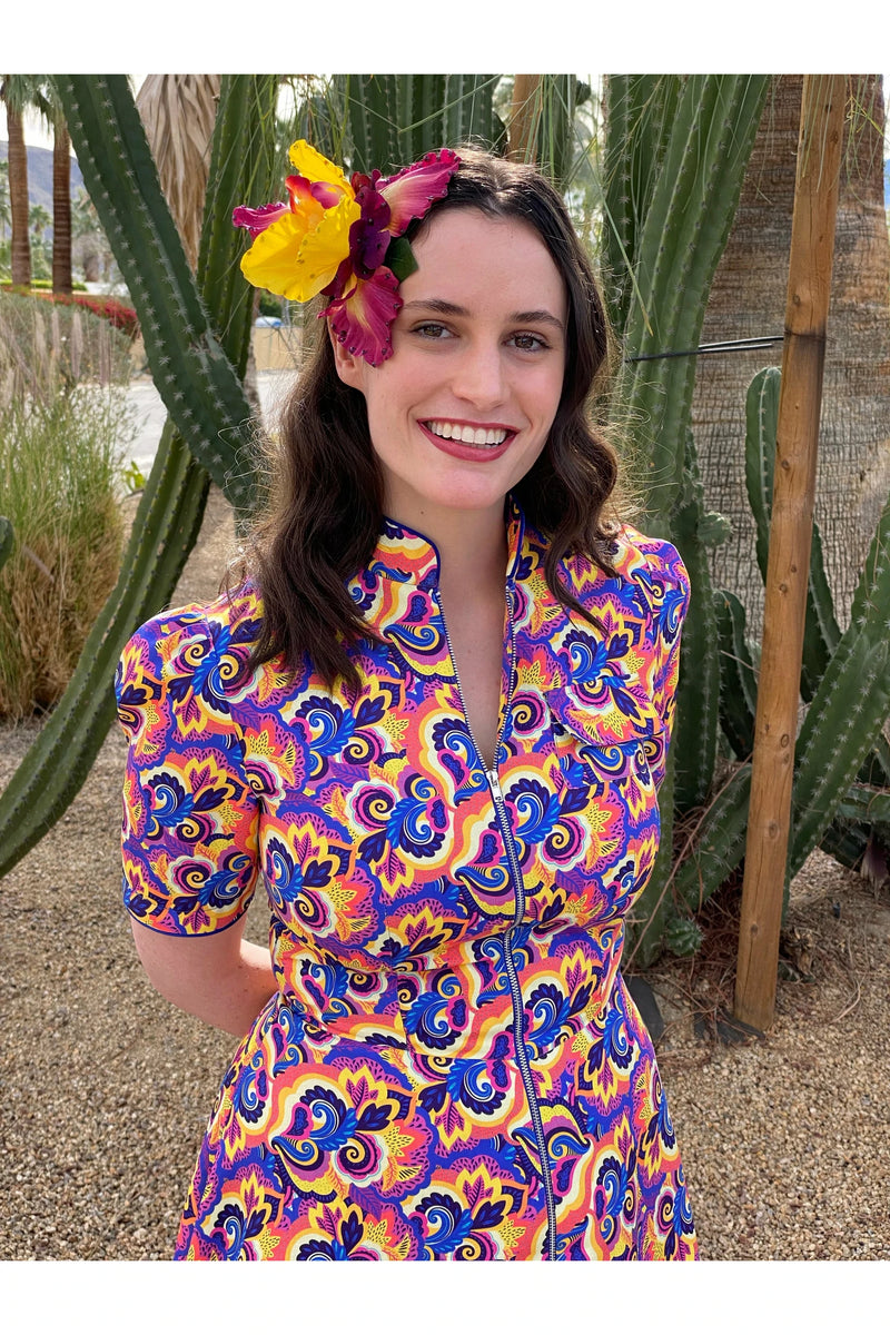 Kate Kaleidoscope Maxi Dress by Audrey K