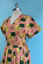 Pink Apples Esme Wrap Dress by Palava