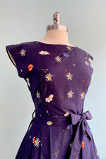 Navy Cornfield Beatrice Dress by Palava