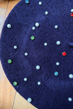 Beaded Winter Beret in Multiple Colors!