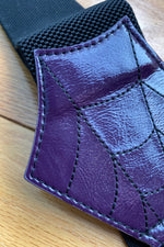 Tabitha Spider Belt in Purple by Banned