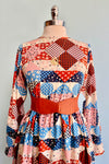 Patchwork Mini Dress by Compania Fantastica