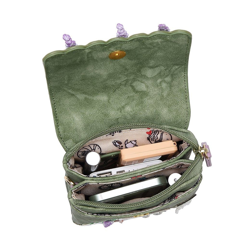 The Botanist Phone Pouch Bag by Vendula London