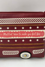 Mulled Wine Pouch Bag by Vendula London