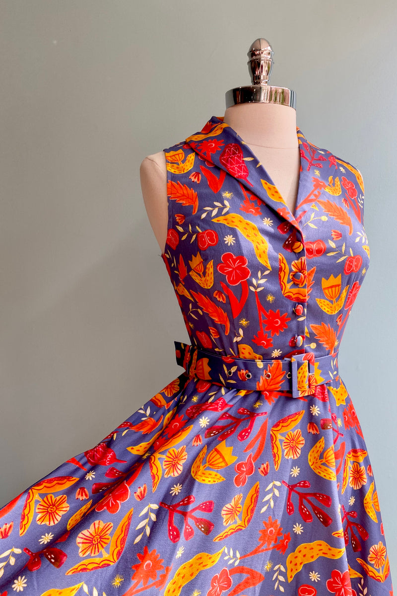 Foliage Jani Dress by Miss Lulo