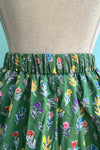 Green Floral Full Skirt by Tulip B.