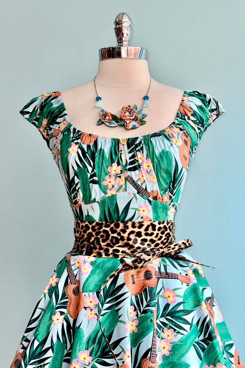 Hell bunny tropical clearance dress