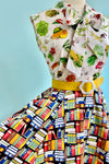 Vegetable Bow Top by Retrolicious