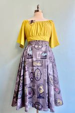 Wunderkammer Box Pleated Skirt by Kitschy Witch