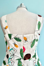 Mid Century Floral Emmie Dress by Collectif