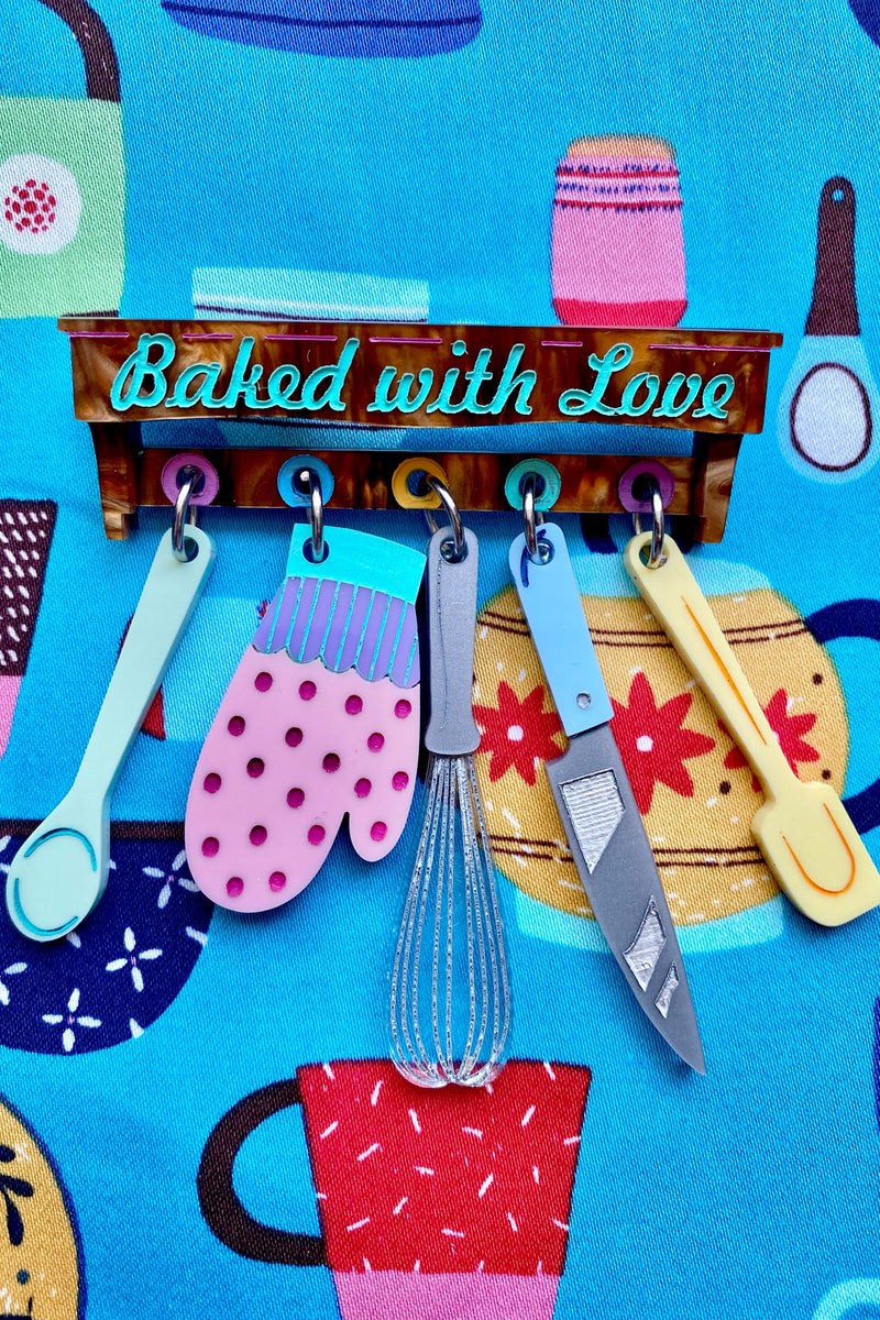 Baked With Love Brooch by Daisy Jean