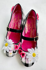 Final Sale Blue Skies Gingham Mary Jane Shoes by Irregular Choice