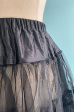 Polly Petticoat in Black by Orchid Bloom
