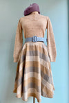 Beige Lace Yoke Sweater by Molly Bracken