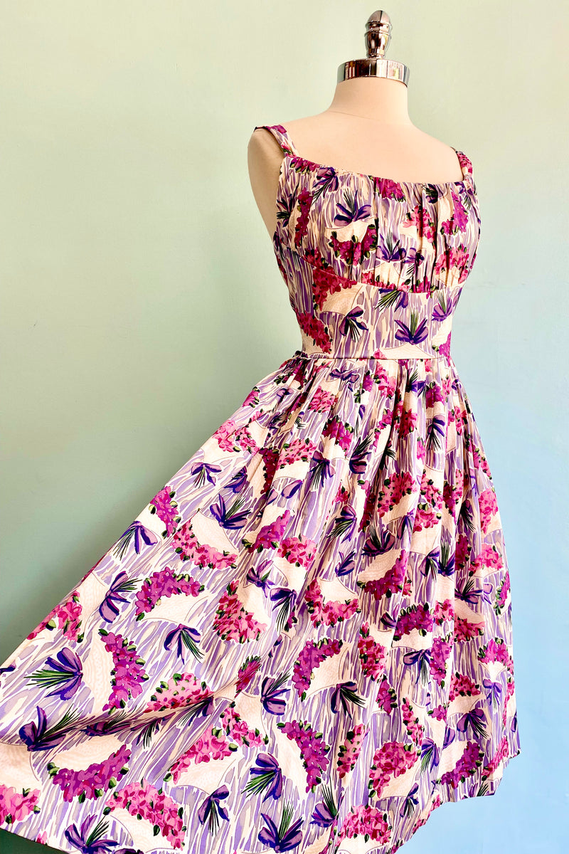 Victorian Violets Norma Jean Dress by Retrospec'd