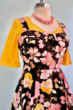 Yellow Philippa Top by Hell Bunny