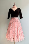 Pink Tulle Musical Notes Dress