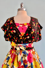 Angel Ditsy Tulip Bloom Top by Collectif