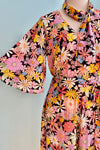 FINAL SALE Nadine 60's Floral Jumpsuit by Hell Bunny