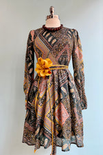 Final Sale Smocked Paisley Mini Dress by Molly Bracken