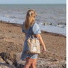 English Coast Scrapbook Duffle Backpack by Vendula London