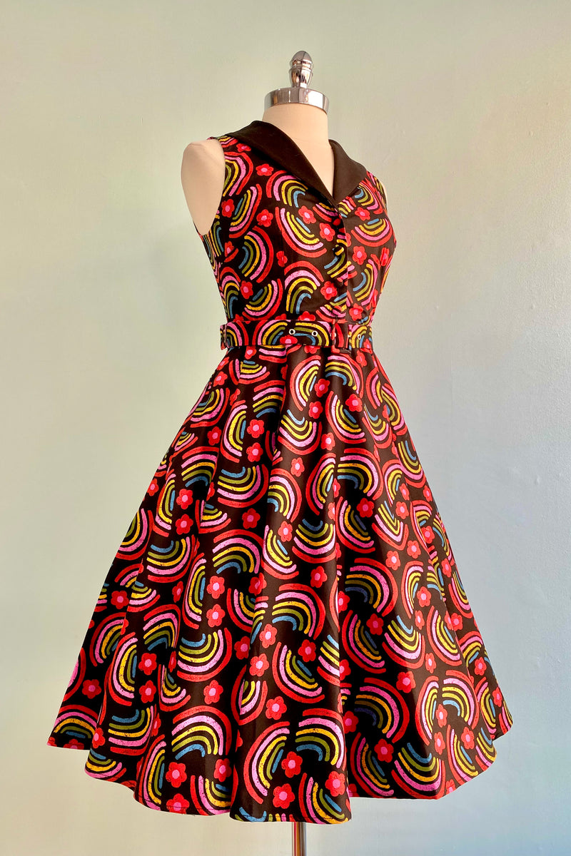 Rainbow Jani Dress by Miss Lulo