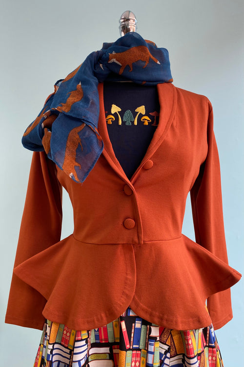 Rust Diva Jacket by Heart of Haute