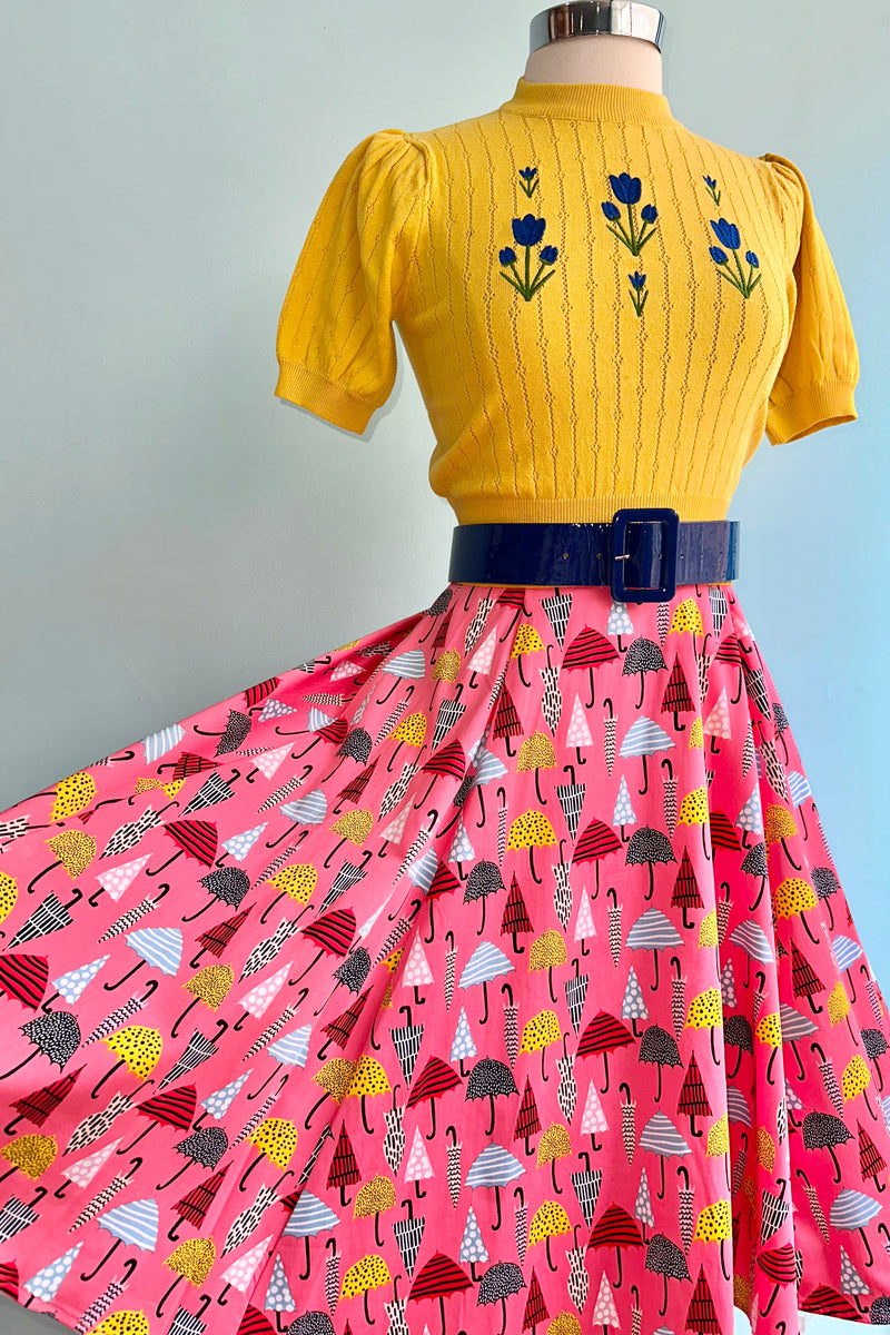 Peachy Umbrella Skirt by Eva Rose