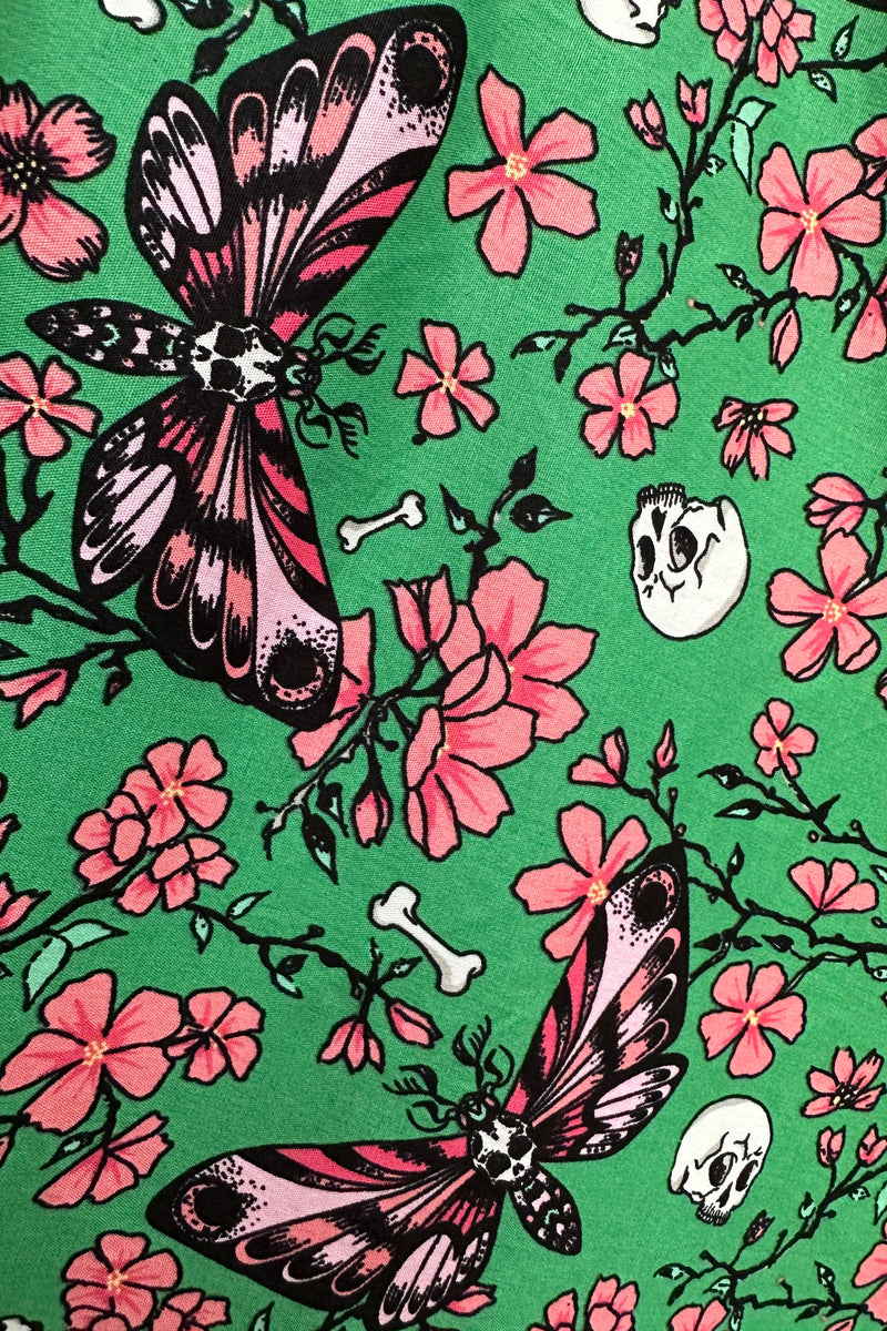Mint Madilynn Circle Skirt by Hell Bunny