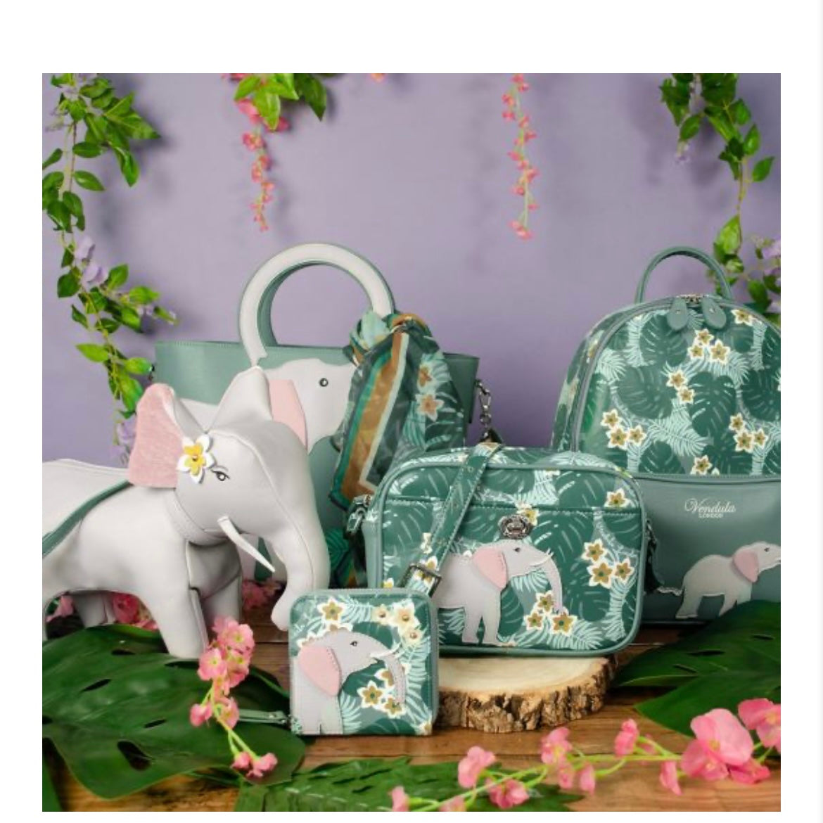elephant print mini backpack Vendula - Animal Park