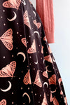 Pink Moth and Moon Full Skirt by Eva Rose