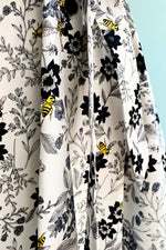 White Bee Mini Shirtwaist Dress by Eva Rose