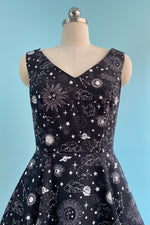 Lunar V-Neck Dress by Eva Rose