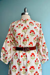 Final Sale Dutch Floral Shirt Dress by Compania Fantastica