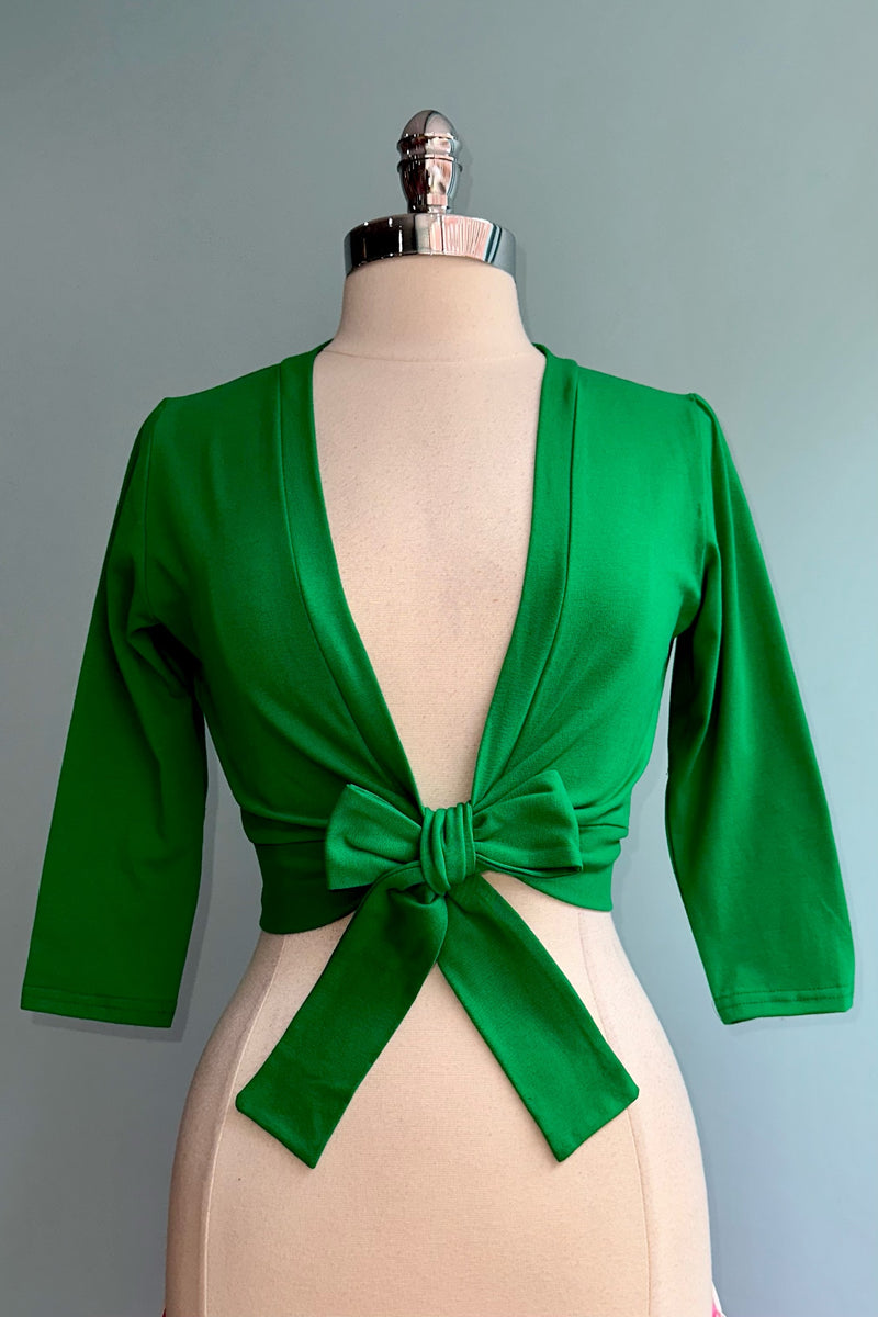 Kelly Green Sweet Sweater by Heart of Haute – Modern Millie
