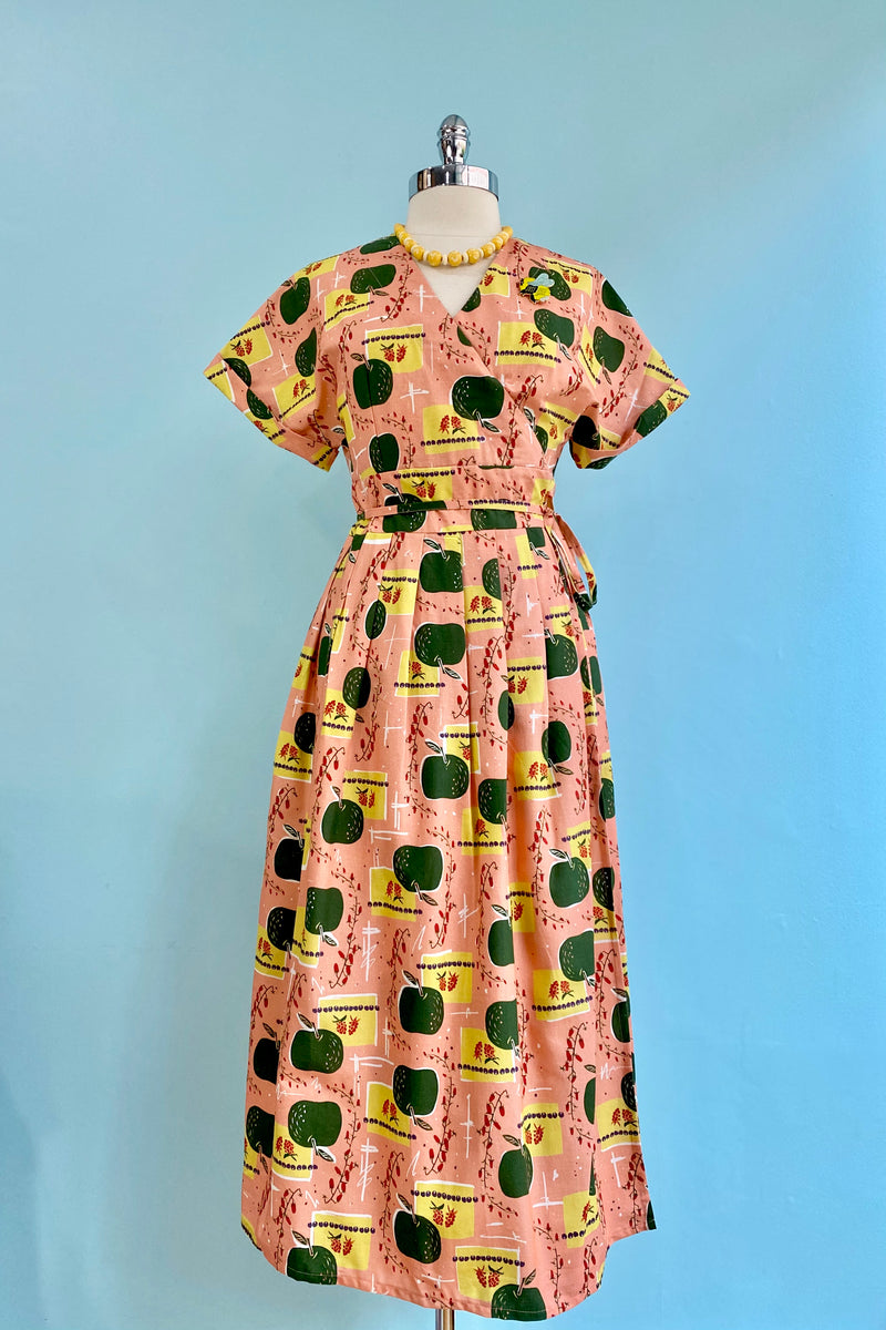 Pink Apples Esme Wrap Dress by Palava
