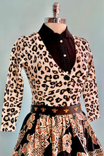 Leopard Perfect Cropped Cardigan