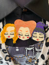 Sanderson Sisters of Hocus Pocus Necklace by Daisy Jean Florals