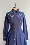 Denim Western Shirt Dress