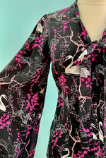 FINAL SALE Swan Forest Luiza Blouse by Collectif